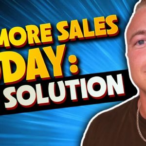 How To Get More Affiliate Sales THE SOLUTION | How To Increase Affiliate Sales