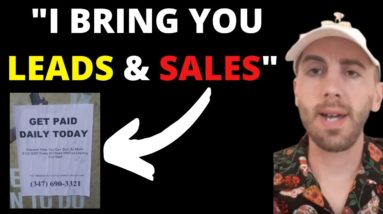 How To Promote Offline With Flyers -  Lead Generation Affiliate Marketing