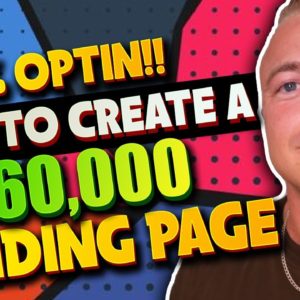 89% OPTIN!! How To Make A Landing Page For Affiliate Marketing | Affiliate Marketing For Beginners