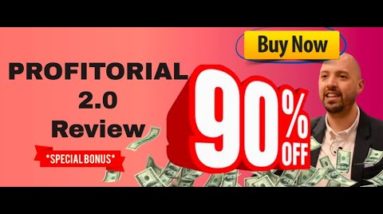 Profitorial 2.0 review + demo (BONUS: 90% off Profitorial AND ELEVEN Profitorial 2.0 boosters)