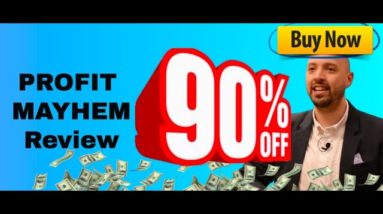 Profit Mayhem review (BONUS 90% off Profit Mayhem AND ALL previous products by the creators for FREE