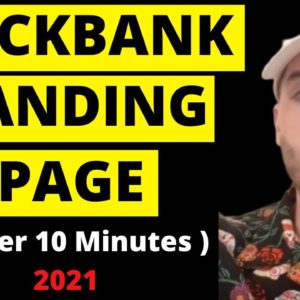 How To Build a Landing Page Affiliate Marketing For Clickbank - Clickbank Tutorial For Beginners