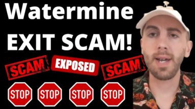 Watermine Hacked - Watermine SCAM Everyone! Watermine Withdrawal #watermine