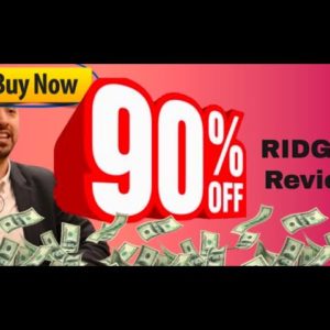 Ridgee review + demo (BONUS: 90% off AND FOUR extra Ridgee softwares)