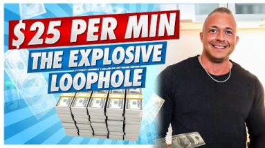 Earn $25 Per Min Again & Again With This EXPLOSIVE LOOPHOLE! (make Money Online)