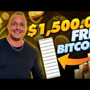 Get $1,500 In FREE BITCOIN Watching Videos! (Get 1 BTC Per Day)