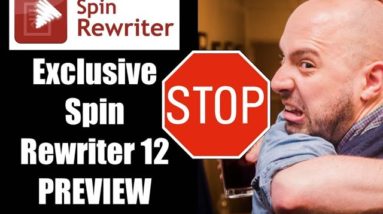 Spin Rewriter 12 preview - Every New Feature in Spin Rewriter 12