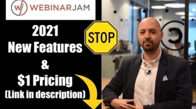 WebinarJam 2021 update & discount | Get WebinarJam for $1