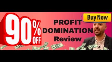 Profit Domination review | Save $37 - Profit Domination Done-For-You UPGRADE FREE here