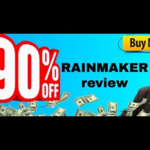 RAINMAKER review 🤣 Reviewing my own product 🤣 Exclusive Rain Maker bonuses