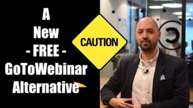 GoToWebinar alternative | Free GoToWebinar alternative for webinars