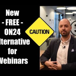 ON24 alternative | Free ON24 alternative for webinars