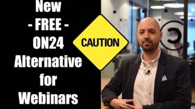 ON24 alternative | Free ON24 alternative for webinars