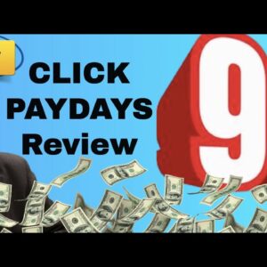 Click Paydays review | FULL Click Pay Days DEMO | Exclusive bonuses