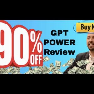 GPTPower review | FULL GPT Power DEMO | Exclusive bonuses