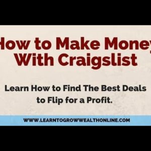 How To Make Money On Craigslist 2021 - Affiliate Marketing Craigslist