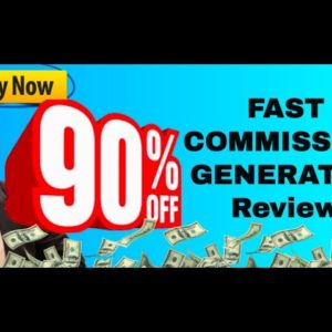 Fast Commission Generator review (BONUS: 90% off Fast Commission Generator)