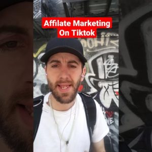 WHY Using Tiktok For Affiliate Marketing  - How To Do Affiliate Marketing On Tiktok #shorts