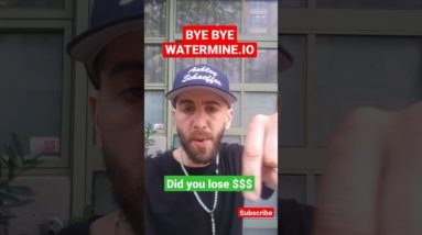 Watermine Update - Watermine Update Today - Watermine SCAM #shorts #watermine