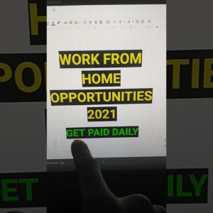 How To Work From Home And Make Money With No Experience #short