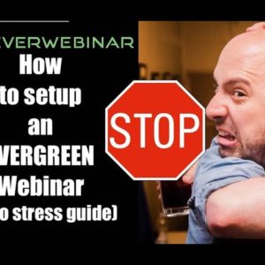 Evergreen webinar | How to create an evergreen webinar (Everwebinar demo)