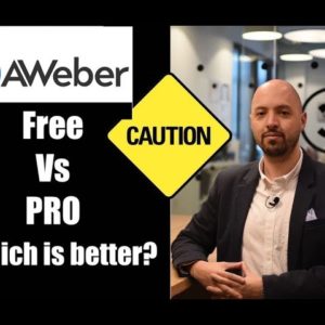 Aweber Free vs Aweber Pro | FULL Aweber feature comparison