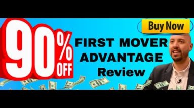 First Mover Advantage review 🤣 Reviewing my own product 🤣 Exclusive First Mover Advantage bonuses