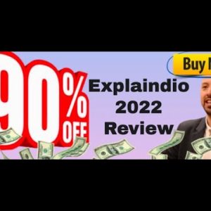 Explaindio review (2022 UPDATE) | FULL Explaindio DEMO |  71% off DISCOUNT code