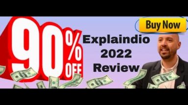 Explaindio review (2022 UPDATE) | FULL Explaindio DEMO |  71% off DISCOUNT code