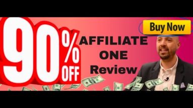 AffiliateONE review | FULL Affiliate One DEMO | BONUS - EVERY previous product and upgrade for FREE