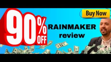 RAINMAKER review 🤣 Reviewing my own product 🤣 Exclusive Rain Maker bonuses