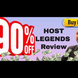 HostLegends review | FULL Host Legends DEMO | Exclusive bonuses