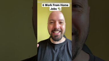 Work From Home Jobs No Experience Needed #shorts #jobsearch #remotework