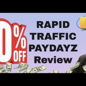 Rapid Traffic Paydayz review | FULL Rapid Traffic Paydayz DEMO | Exclusive bonuses