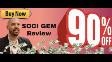 SociGem review | FULL Soci Gem DEMO | Exclusive bonuses