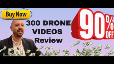 Drone Footage Videos PLR | 300 Drone Videos w/ unrestricted usage rights